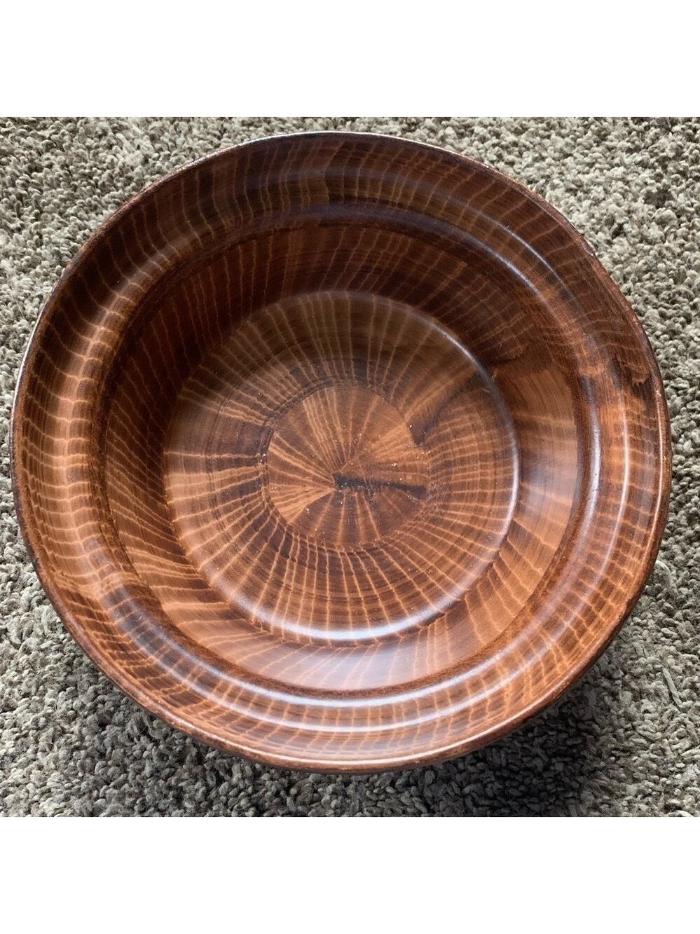 Vintage Ceramic 1950's USA Pottery Nut Bowl